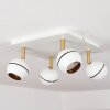 Tome Ceiling Light LED brass, white, 4-light sources