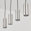 Javel Pendant Light chrome, matt nickel, 4-light sources