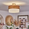 Vrolle Ceiling Light Light wood, matt nickel, 2-light sources