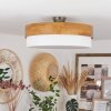 Vrolle Ceiling Light Light wood, matt nickel, 3-light sources