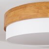 Vrolle Ceiling Light Light wood, matt nickel, 3-light sources