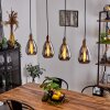 Lincura Pendant Light brass, black, 4-light sources