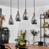 Lincura Pendant Light brass, black, 4-light sources