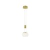 Trio Madison Pendant Light LED brass, 1-light source