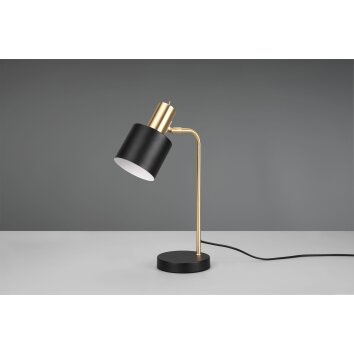 Reality Adam Table lamp gold, black, 1-light source