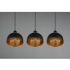Reality Punch Pendant Light black, 3-light sources