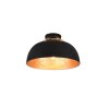 Reality Punch Ceiling Light black, 1-light source