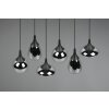 Trio Lumina Pendant Light black, 6-light sources