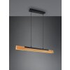 Trio Kerala Pendant Light LED black, 1-light source