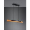 Trio Kerala Pendant Light LED black, 1-light source
