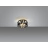 Trio Crystel Ceiling Light chrome, 3-light sources