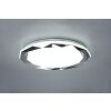 Reality Ando Ceiling Light LED chrome, 1-light source, Remote control