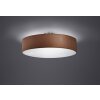 Trio 3033 ceiling light brown, matt nickel, rust-coloured, 3-light sources