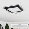 Canditas Ceiling Light LED black, 1-light source