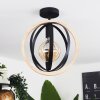 Kintore Ceiling Light Light wood, black, 1-light source