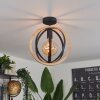 Kintore Ceiling Light Light wood, black, 1-light source