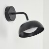 Ancemont Outdoor Wall Light LED black, 1-light source