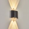 Martigre Outdoor Wall Light LED black, 1-light source