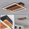 Courceaux Ceiling Light LED Ecru, black, 1-light source
