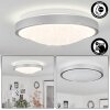 Subles Ceiling Light LED silver, white, 1-light source, Motion sensor