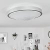Subles Ceiling Light LED silver, white, 1-light source, Motion sensor