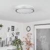 Subles Ceiling Light LED silver, white, 1-light source, Motion sensor