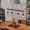 Bardhaman Pendant Light Ecru, black, 4-light sources
