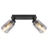 Globo HADERA Ceiling Light black, 2-light sources