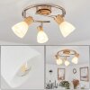 Icalma Ceiling Light Ecru, matt nickel, 3-light sources