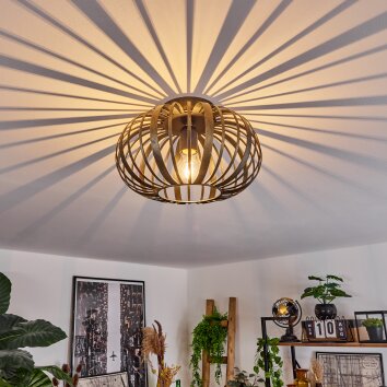 Oravi Ceiling Light black-gold, 1-light source