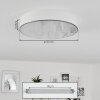 Mentque Ceiling Light LED white, 1-light source