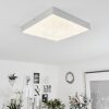 Mentque Ceiling Light LED silver, 1-light source