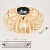 Oravi Ceiling Light Light wood, 1-light source