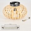 Oravi Ceiling Light Light wood, 1-light source