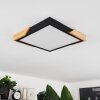 Pontchardon Ceiling Light LED Ecru, black, 1-light source