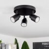 Nestavel Ceiling Light LED black, 3-light sources