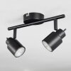 Nestavel Ceiling Light LED black, 2-light sources