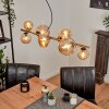 Chehalis Pendant Light LED brass, black, 9-light sources