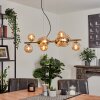 Chehalis Pendant Light LED brass, black, 9-light sources
