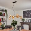 Chehalis Pendant Light LED brass, black, 9-light sources