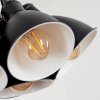 Timola Pendant Light black, 7-light sources
