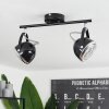 Foverup Ceiling Light chrome, matt nickel, black, 2-light sources