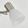Villaseca Wall Light LED matt nickel, 2-light sources