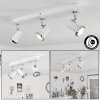 Lanrigan Ceiling Light LED chrome, white, 3-light sources