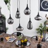 Maynal Pendant Light black, 6-light sources
