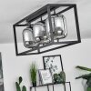Verbania Ceiling Light black, 3-light sources