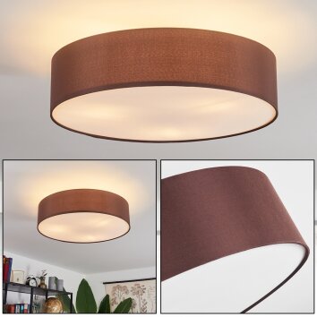 Tveid Ceiling Light matt nickel, 3-light sources