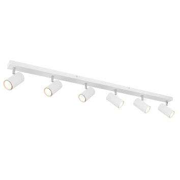 Globo ROBBY Ceiling Light white, 6-light sources