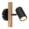 Globo HERTI Wall Light brown, black, 1-light source