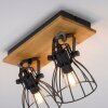 Leuchten-Direkt TARO Ceiling Light black, 2-light sources